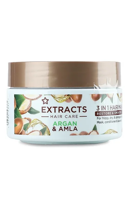 Маска для волосся Superdrug Extracts Argan&Amla 200 мл
