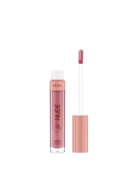 Матовий блиск для губ Soft Nude Matte 67 Sweety Nude 6 мл Hean Lips (324626009)