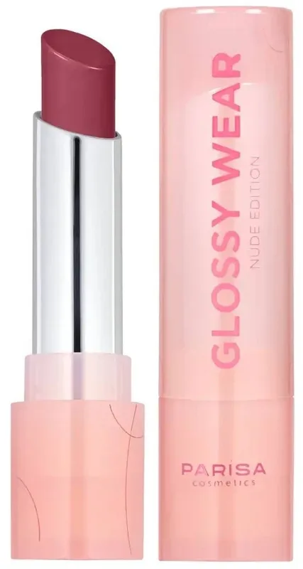 Помада для губ PARISA Cosmetics Lipstick Glow Wear зволожуюча 601 Rare nude 3.2 г