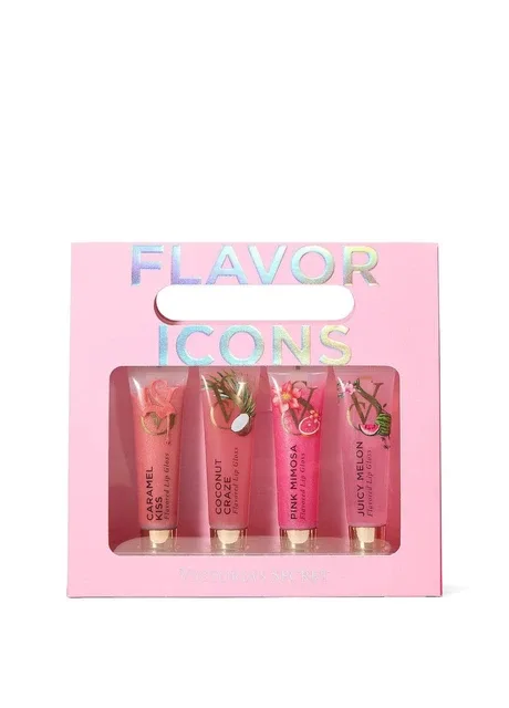 Набір блисків для губ Flavor Icons 13 г х 4 шт Victoria's Secret (341483565)