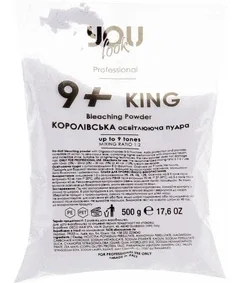 Пудра, що освітлює, інтенсивно-фіолетова You Look Professional 9+ Universal Bleaching Powder 500 г