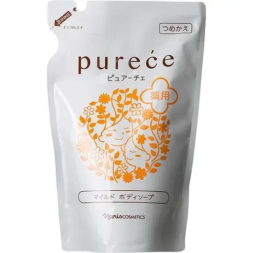 Гель для душу Naris Cosmetics Purece Body Soap, гіпоалергенний, 450мл
