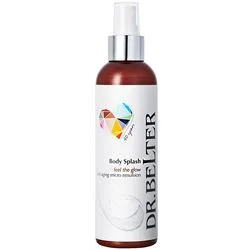 Зволожуюча антивікова мікроемульсія для тіла "Сплеск сяйва" Dr.Belter Body Splash Feel The Glow