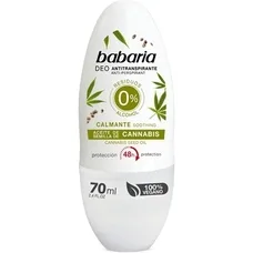 Дезодорант антиперспірант Babaria з олією насіння канабісу 70мл