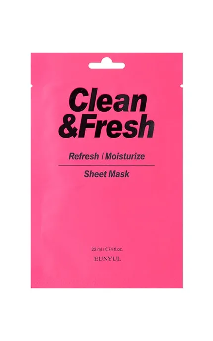 Маска для обличчя Clean&Fresh Refresh&Moisturize 22 мл