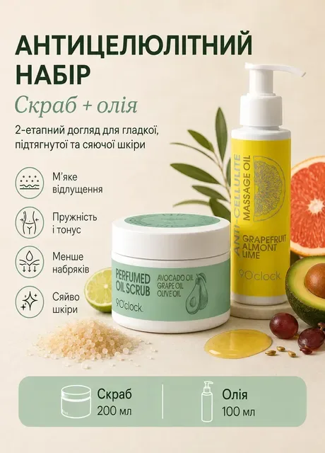 Комплекс краси тіла — 9 O’clock Smooth & Sculpt Set 9 O'clock (365729929)