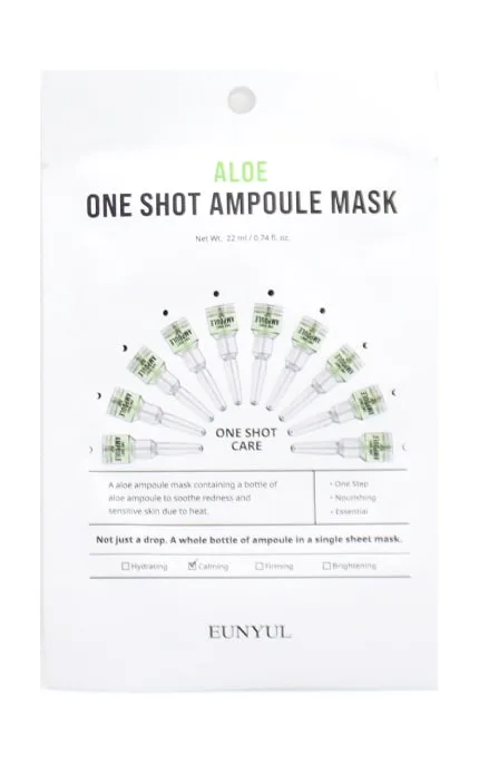 Маска для обличчя Eunyul Ampoule Aloe 22 мл