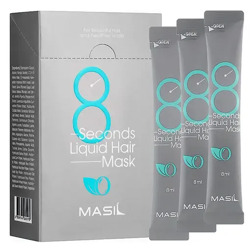Маска для волосся Masil Об'єм 8 Seconds Liquid Hair Mask Stick Pouch Blue, 8 мл