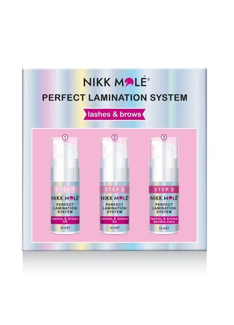Набір складів для ламінування Mini set Nikk Mole Perfect lamination system