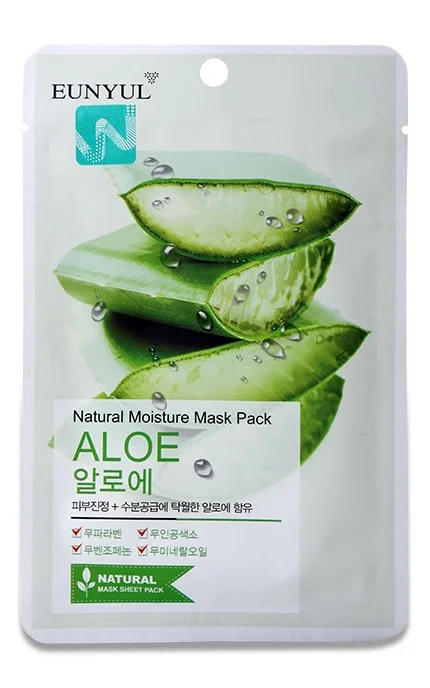 Маска для обличчя Eunyul Natural Aloe, 22 мл