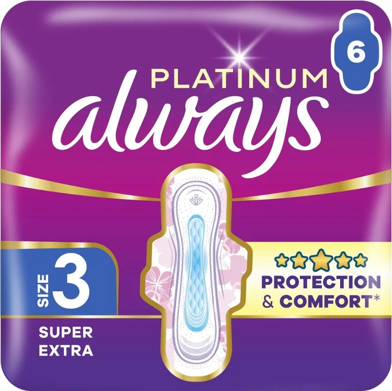 Гігієнічні прокладки Always Platinum Super Extra (Розмір 3)