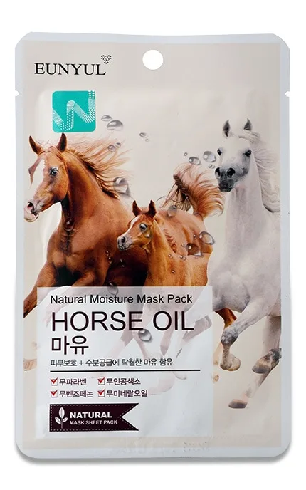 Маска для обличчя Eunyul Natural Horse oil, 22 мл
