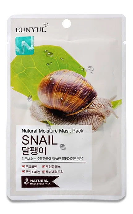 Маска для обличчя Eunyul Natural Snail, 22 мл