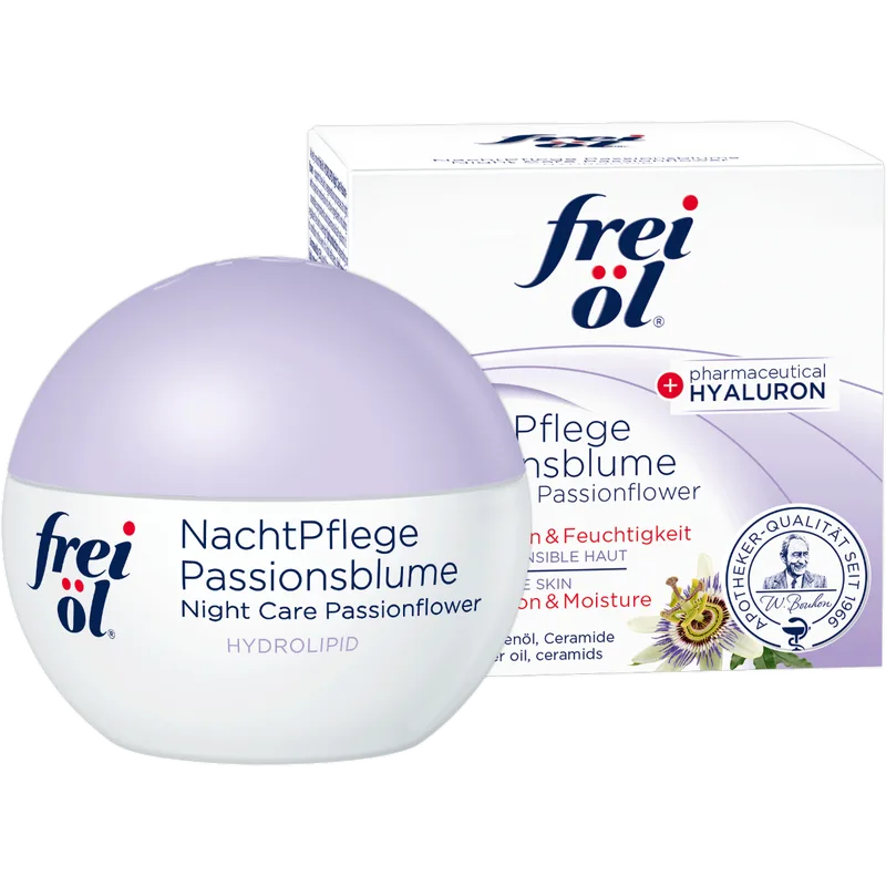 Догляд Frei Ol (Фрай Ол) Hydrolipid для обличчя нічний Пасифлора для сухої, чутливої шкіри 50 мл