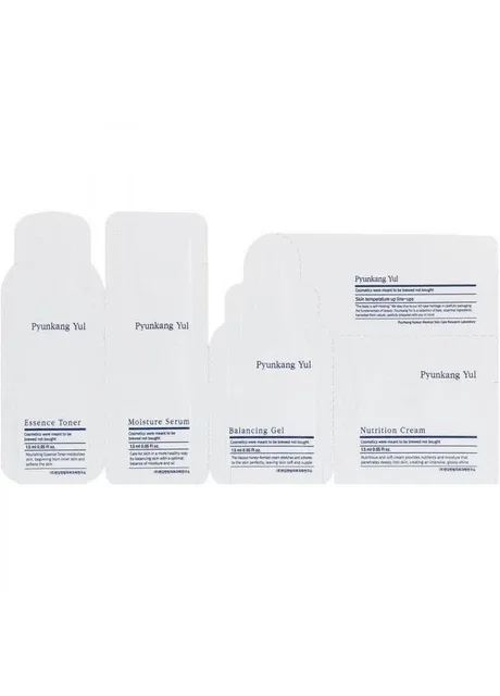 Pyunkang Yul Набір пробників для чутливої та проблемної шкіри Up Line Sample Sachet, 1.5 мл*4 — Крем, Південна Корея (361669085)
