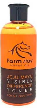 Тонер для обличчя з кінським маслом FarmStay Visible Difference Horse Oil Moisture Toner