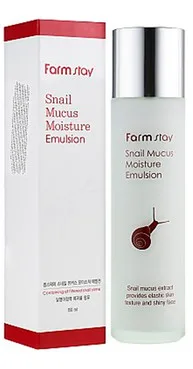 Зволожуюча емульсія з екстрактом равлика FarmStay Snail Mucus Moisture Emulsion