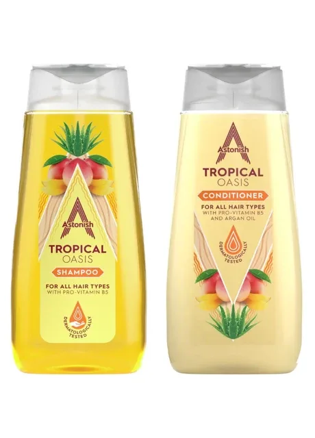 Набір для догляду за волоссям Tropical Oasis 400мл + 375мл Astonish (297128169)