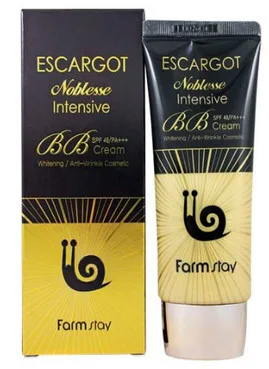 BB-крем з екстрактом королівського равлика FarmStay Escargot Noblesse lntensive BB Cream SPF 48/PA++