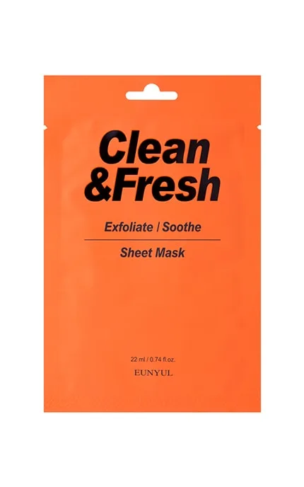 Маска для обличчя Clean&Fresh Exfoliate&Soothe 22 мл