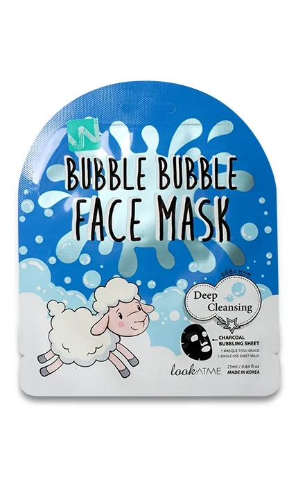 Маска для обличчя Look at me Bubble Bubble Глибоке очищення Для усіх типів шкіри 1 шт