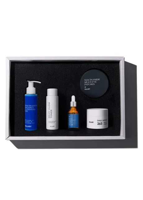 Комплексний б’юті-сет для жирної та комбінованої шкіри Perfect Niacinamide Sebo Balance Hillary (360544644)