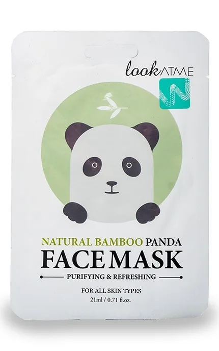 Маска для обличчя Look at me Natural Bamboo Panda 1 шт
