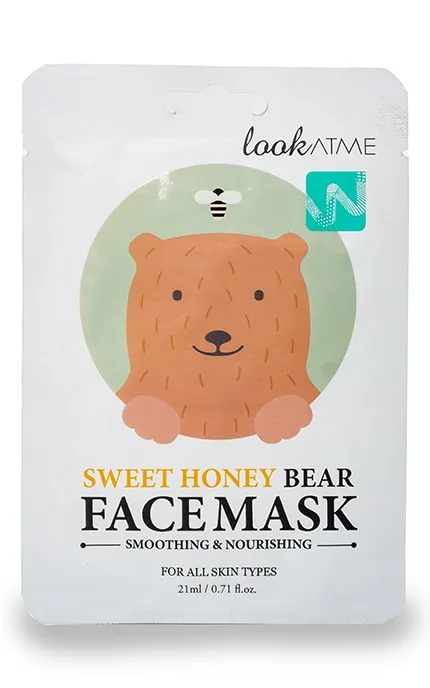 Маска для обличчя Look at me Sweet Honey Bear 1 шт