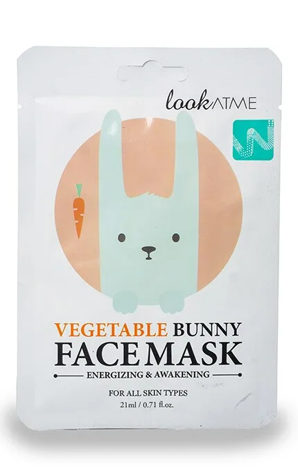 Маска для обличчя Look at me Vegatable Bunny 1 шт