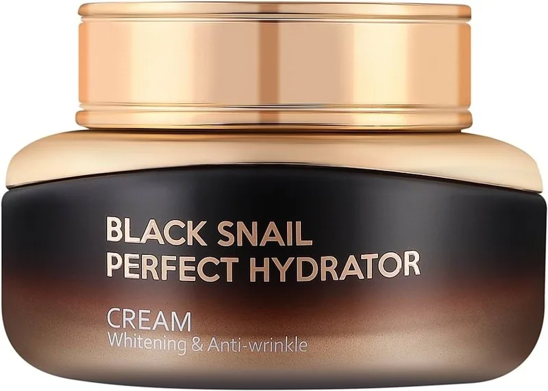 Крем для обличчя Eshumi black snail perfect hydrator зволожуючий 55 мл