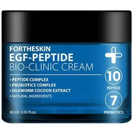 Крем для обличчя Fortheskin EGF-Peptide Bio-Clinic Cream, антивіковий, 60 мл