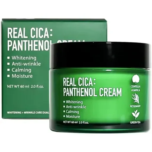 Крем для обличчя Fortheskin Real Cica Panthenol Cream заспокійливий, 60 мл
