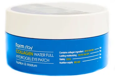 Гідрогелеві патчі для контуру очей з колагеном FarmStay Collagen Water Full Hydrogel Eye Patch