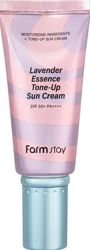 Крем для обличчя FarmStay Lavender SPF50+ сонцезахисний підвищення пружності 60 г