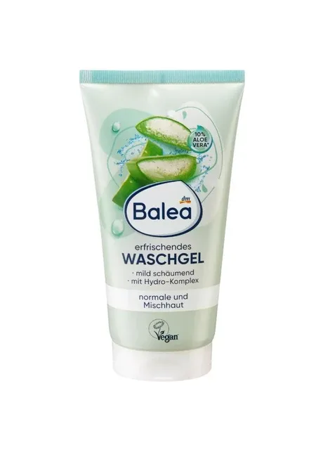 Гель для вмивання Waschgel Erfrischendes mit Aloe Vera з 10% алое вера, 150 мл Balea (363052652)