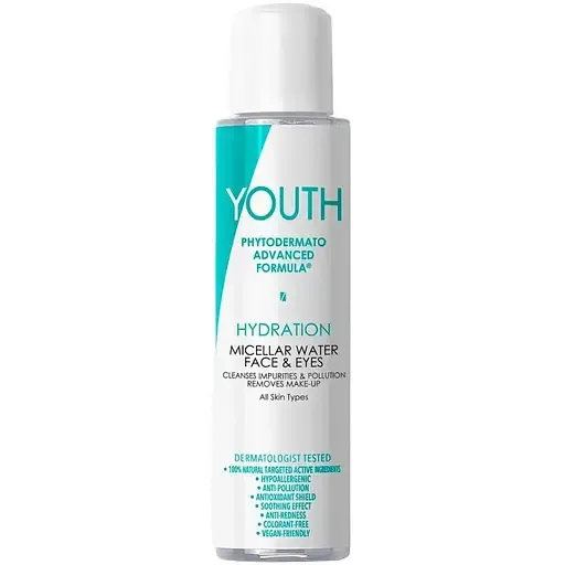 Міцелярна вода для обличчя та повік Youth Hydration 100 мл (100855)