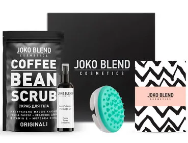 Антицелюлітний комплекс Joko Blend Body Shape (scrub/200g + oil/100ml + brush)