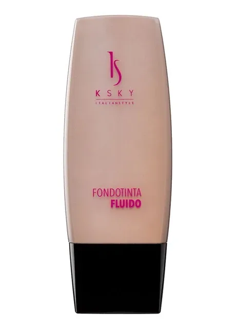 Флюїдна тональна основа під макіяж KS 636 амбре (бурштин) 30 мл KSKY Foundation Liquid (398270760)