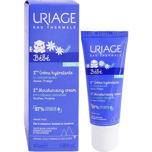 Дитячий крем Uriage Bebe 1st Moisturizing Cream Зволожуючий, 40 мл