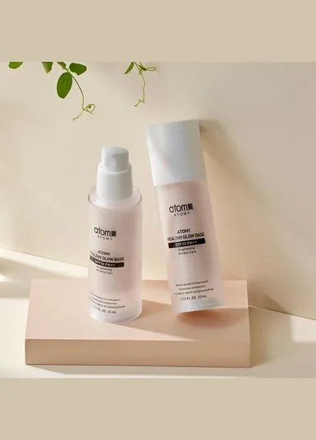 База під макіяж Атомі SPF 30 PA++. 33 мл. Healthy Glow Base. Корея. Atomy (303119741)