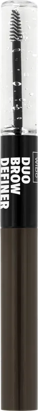 Олівець для брів та гель Wibo Duo Brow Definer 1, 2.1 г