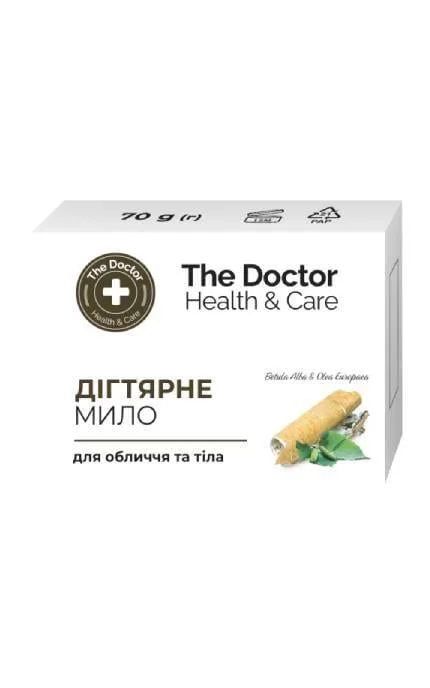 Мило The Doctor дігтярне 70 г