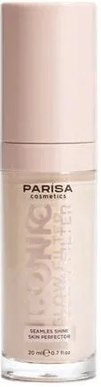Тональна основа флюїд PARISA Iconic Glow Filter 601 Porcelain glow 20 мл