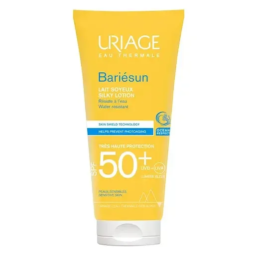 Сонцезахисне шовковисте молочко Uriage Bariesun SPF50+, 100 мл