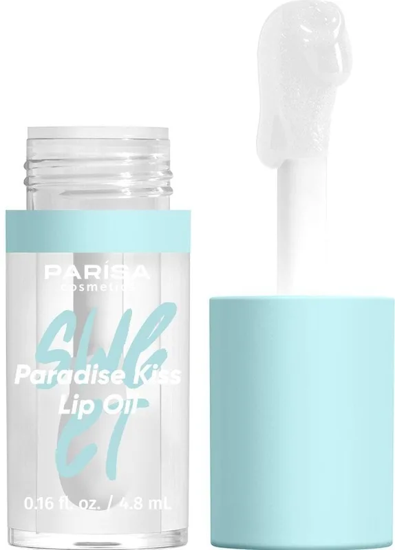 Олія-блиск для губ PARISA Cosmetics Sweet Paradise Kiss Lip Oil 01 Crystal 4.8 мл