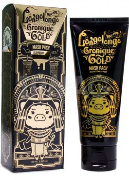 Маска-плівка з золотом Elizavecca Hell-Pore Longolongo Gronique Gold Mask Pack
