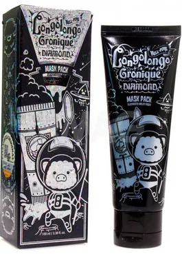 Маска-плівка з алмазним порошком Elizavecca Hell-Pore Longolongo Gronique Diamond Mask Pack