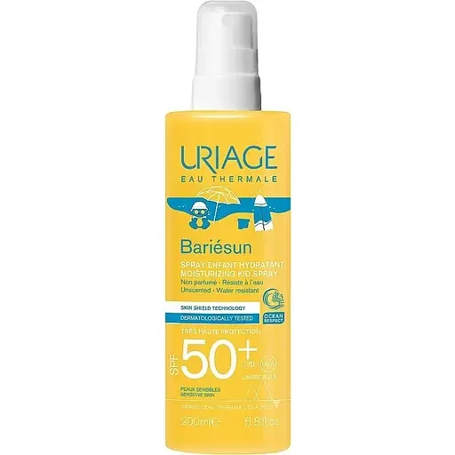 Зволожуючий сонцезахисний спрей для дітей Uriage Bariésun SPF50+ 200 мл