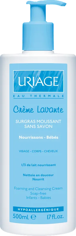 Крем Uriage (Урьяж) Levante очищуючий для дітей и немовлят 500 мл
