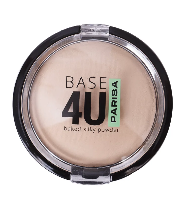 Пудра для обличчя PARISA Cosmetics Base 4U Baked Silky Powder шовковиста запечена відтінок 101-1 Ivory 7 г